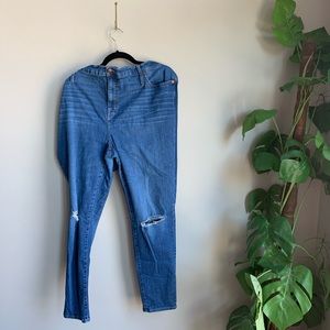 Madewell Plus Size Skinny High Waisted Jeans
